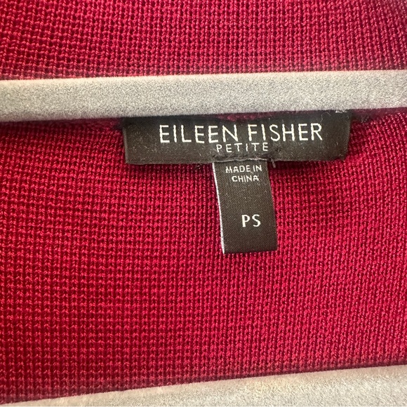 Eileen Fisher Pink Sweater Cardigan Blazer - Picture 3 of 5